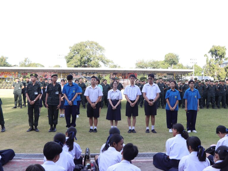 กิจกรรมแนะนำหัวหน้าทีมผู้สมัครเลือกตั้งสภานักเรียน ประจำปีการศึกษา 2568